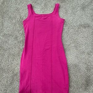 Sleeveless Pink Dress